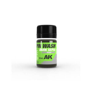 AK Interactive AK324 Dark Sepia Pin Wash